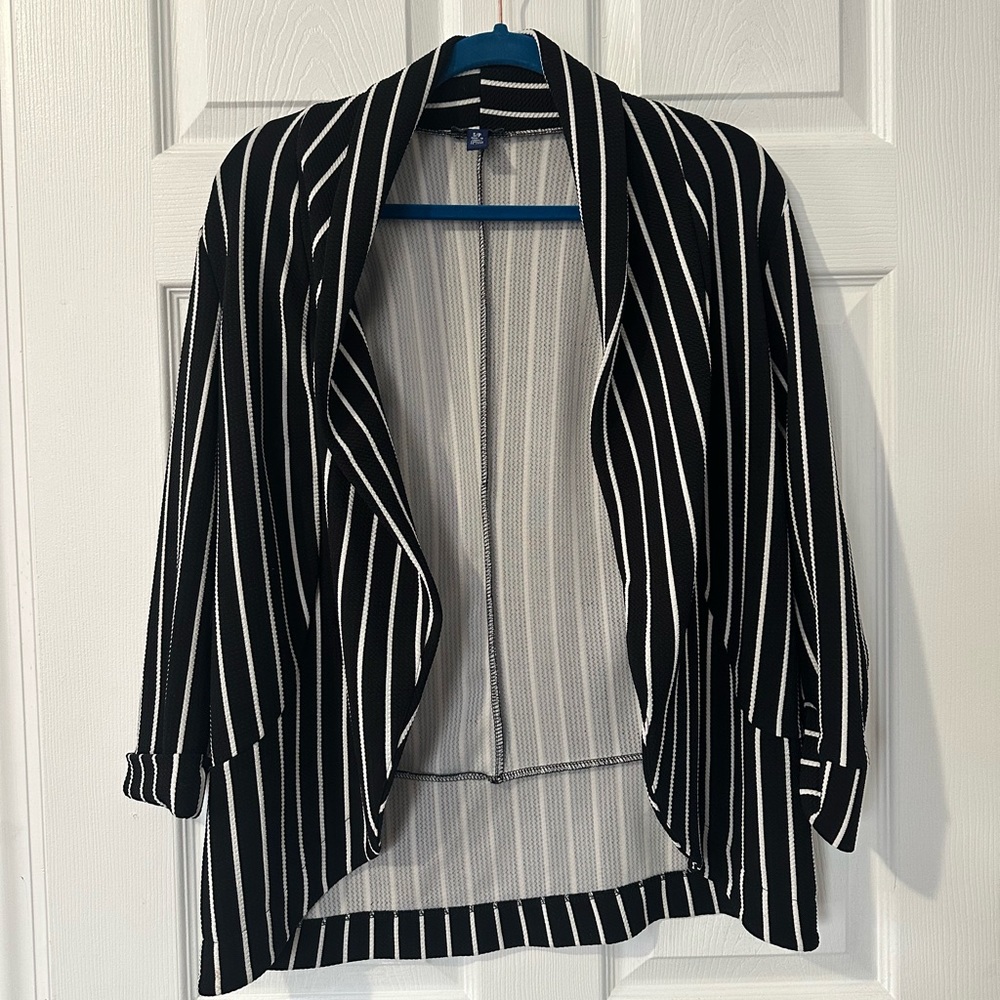 Stripe Blazer
